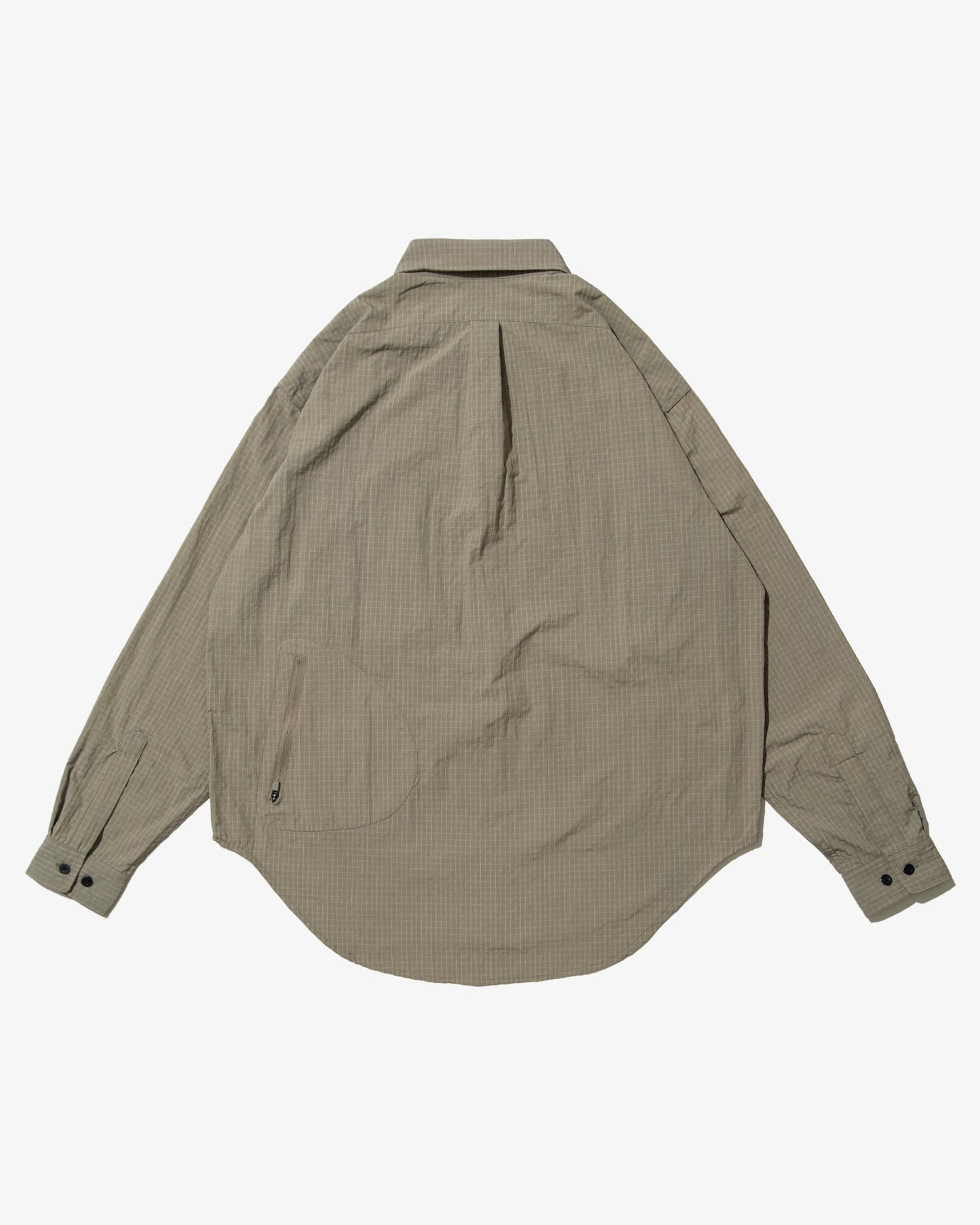 DeMarcoLab - Atom Grid Nylon Shirt - Sage