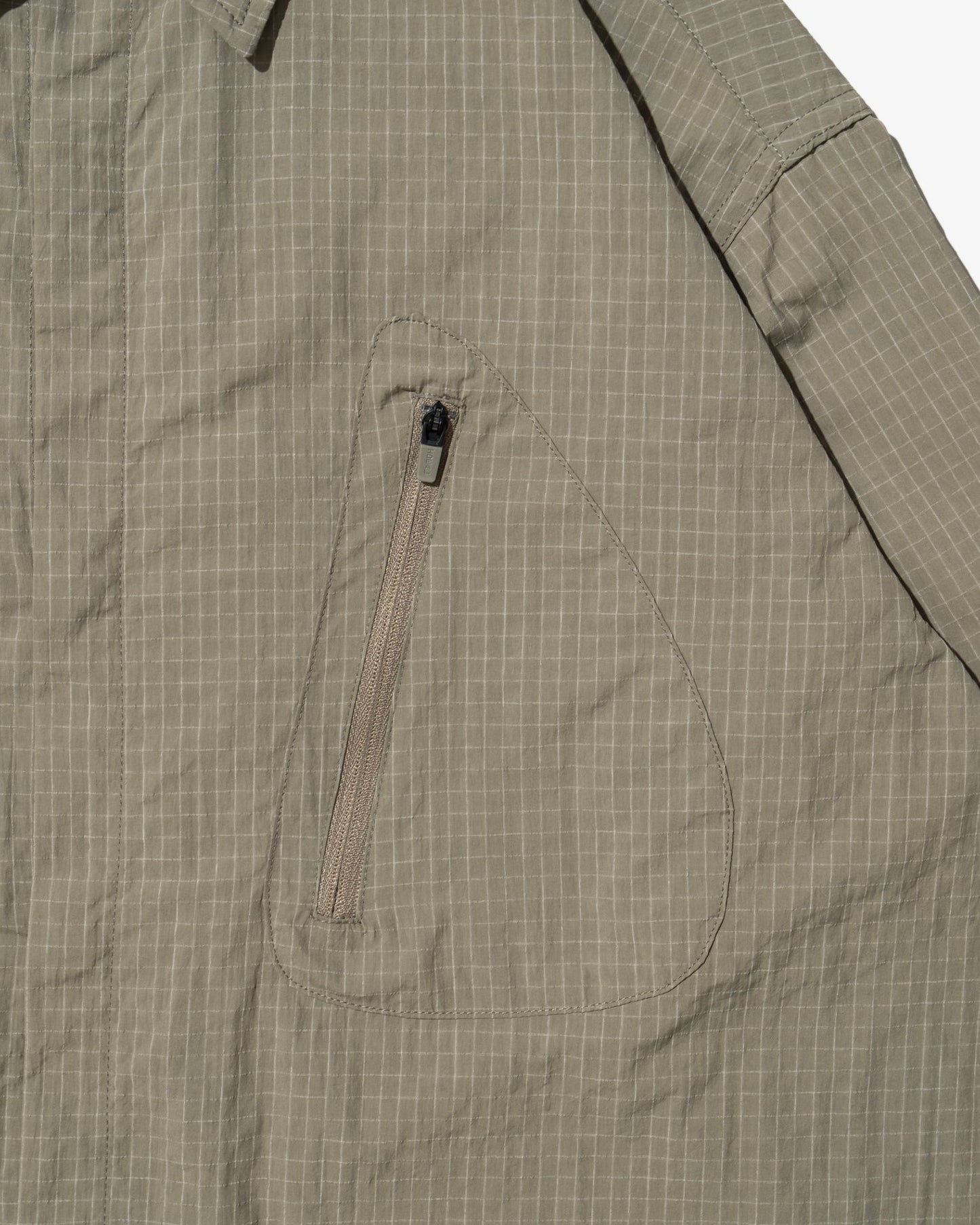 DeMarcoLab - Atom Grid Nylon Shirt - Sage