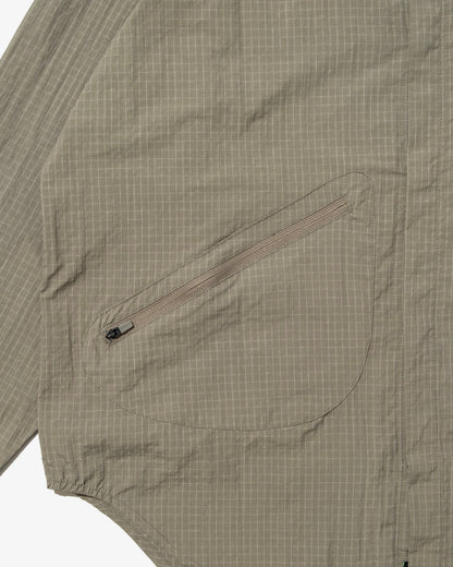 DeMarcoLab - Atom Grid Nylon Shirt - Sage