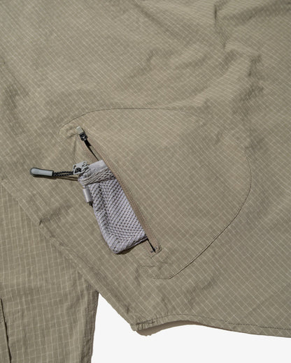DeMarcoLab - Atom Grid Nylon Shirt - Sage