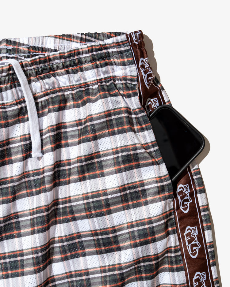 DeMarcoLab - Plaid Baggy Training Shorts - Plaid