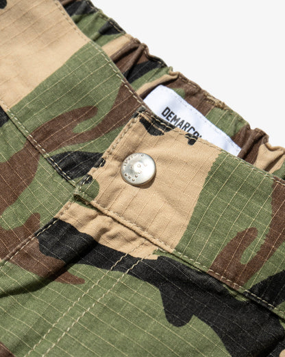 DeMarcoLab - Camo Moto Shorts - Camo