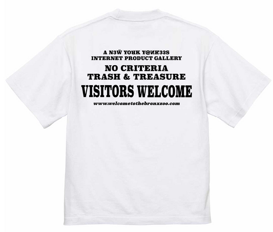 WELCOMETOTHEBRONXZOO - Domz Tee - White