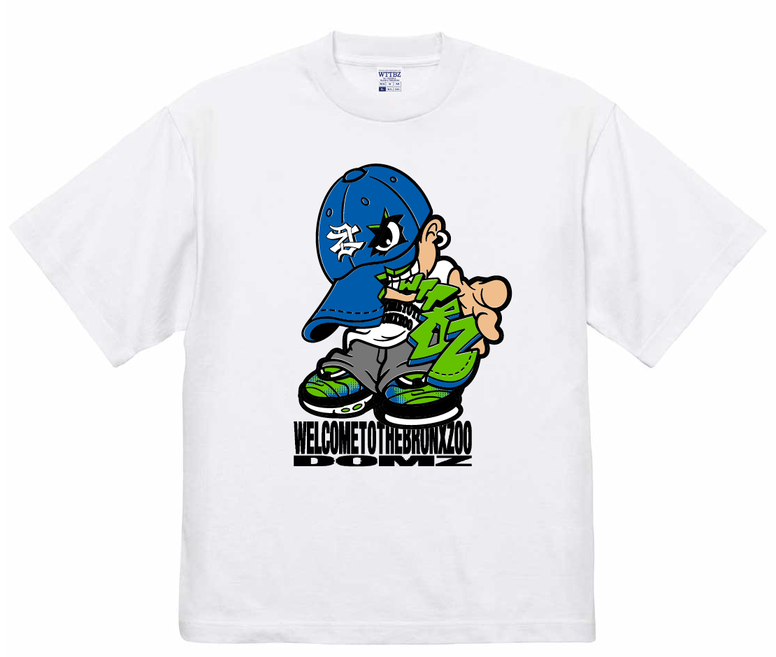 WELCOMETOTHEBRONXZOO - Domz Tee - White