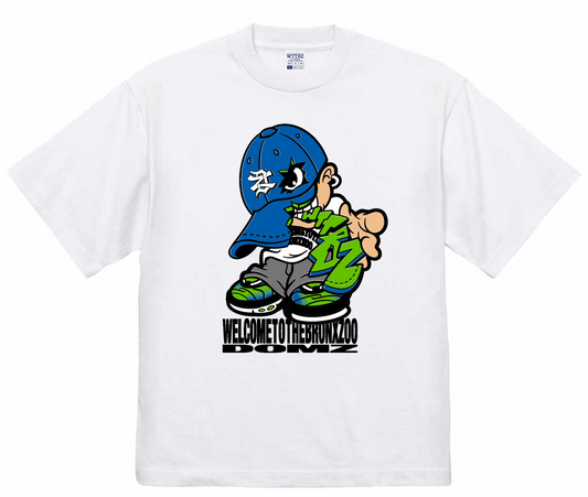 WELCOMETOTHEBRONXZOO - Domz Tee - White