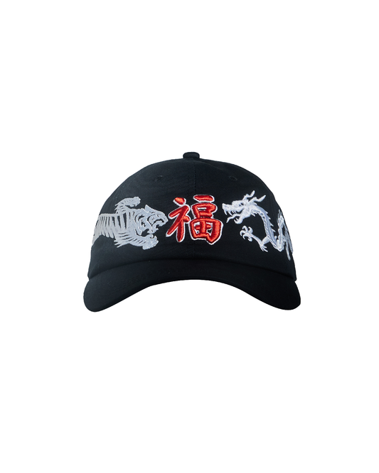 VUTRU Inc - Dragon-Tiger Bless Dad Hat - Black