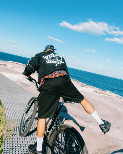 Slow Squad International - Slow Squad x Zombra Reflective Drill Jacket - Grey