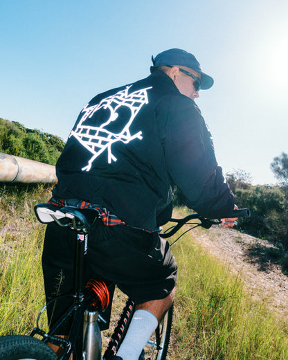 Slow Squad International - Slow Squad x Zombra Reflective Drill Jacket - Grey