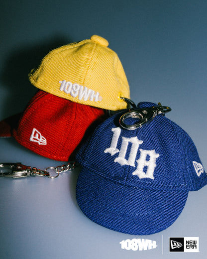 108WAREHOUSE x New Era Mini 59FIFTY Keychain - Blue