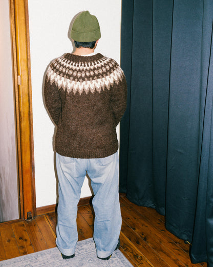 South2 West8 Patterned Knit Sweater