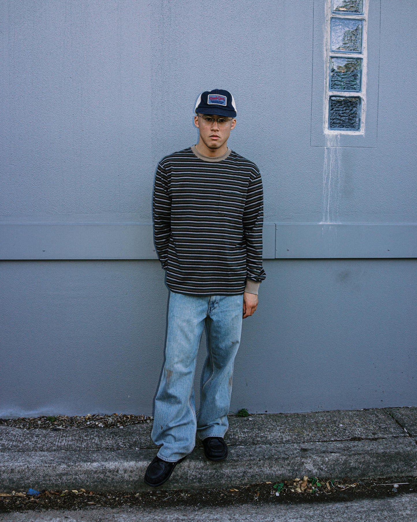 Khakis - Distressed Painter Pant - Used Blue