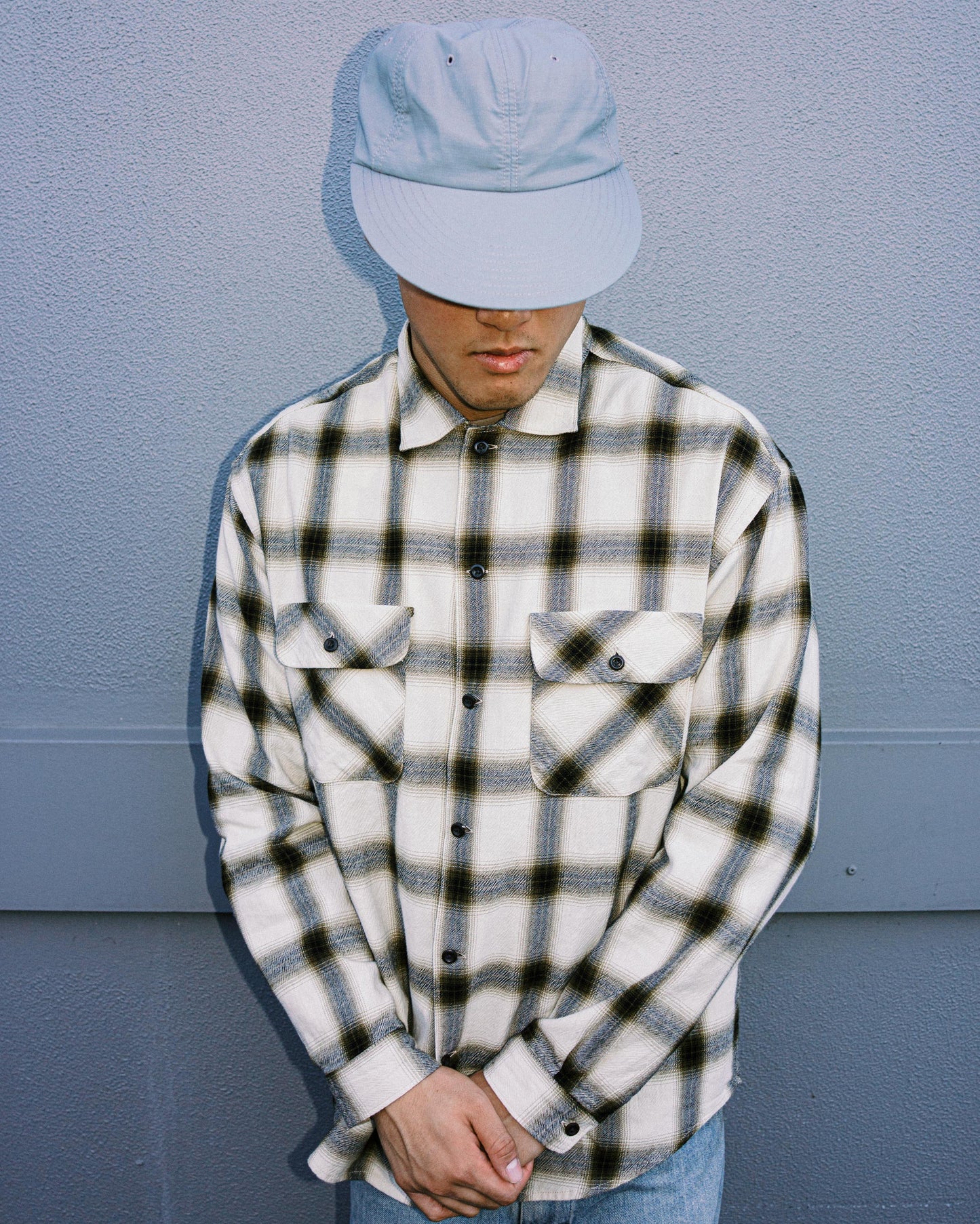 Khakis - Shadow Plaid Shirt - Beige