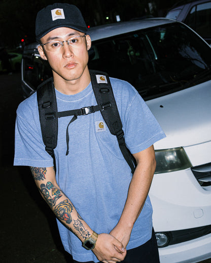 Carhartt WIP - Canvas Cap - Black Stone Washed