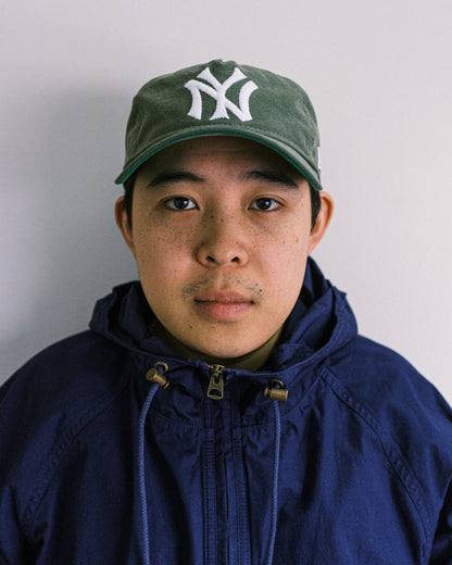 New Era - 9TWENTY A-Frame - New York Yankees Big Stitch Canvas - Green