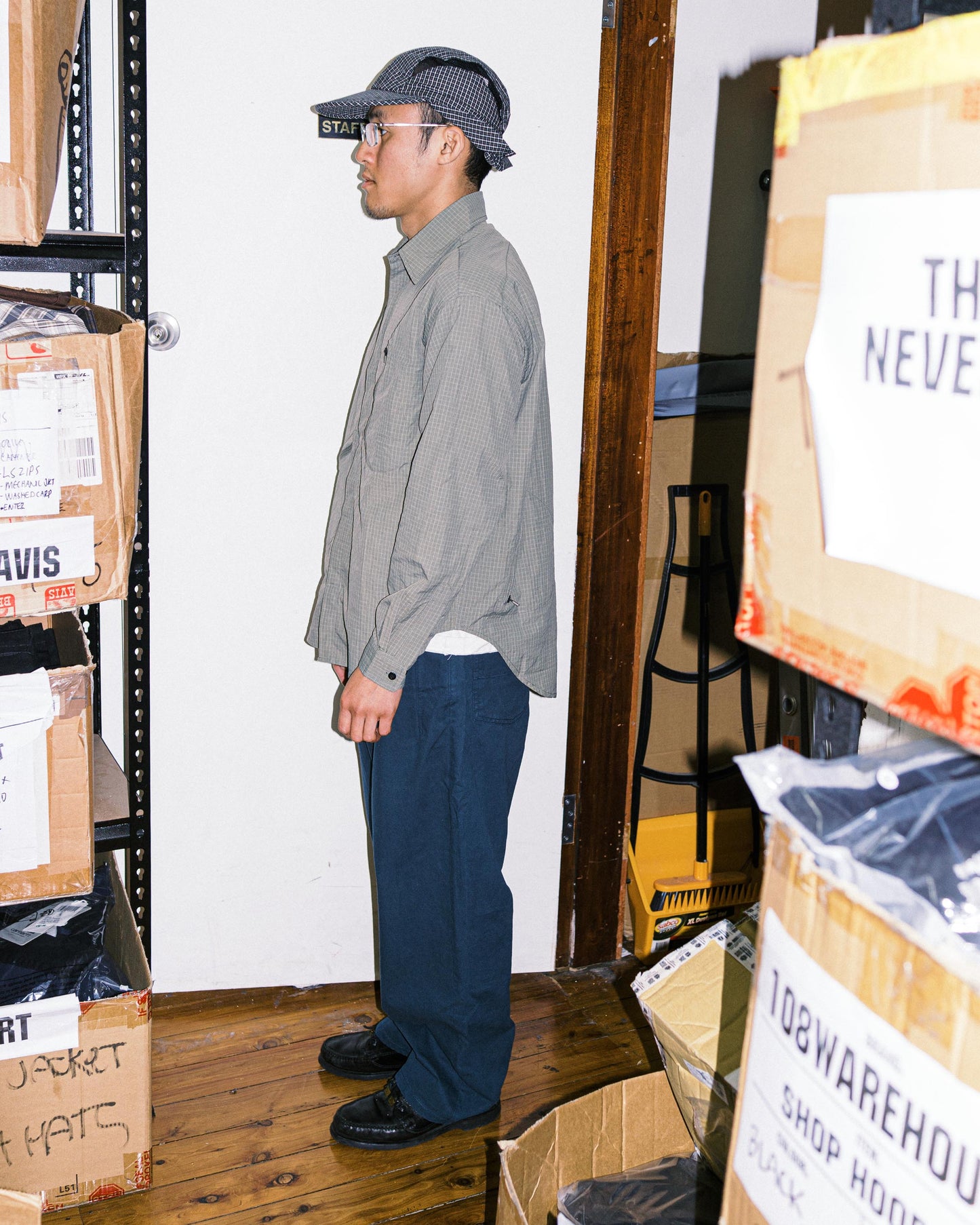 DeMarcoLab - Atom Grid Nylon Shirt - Sage