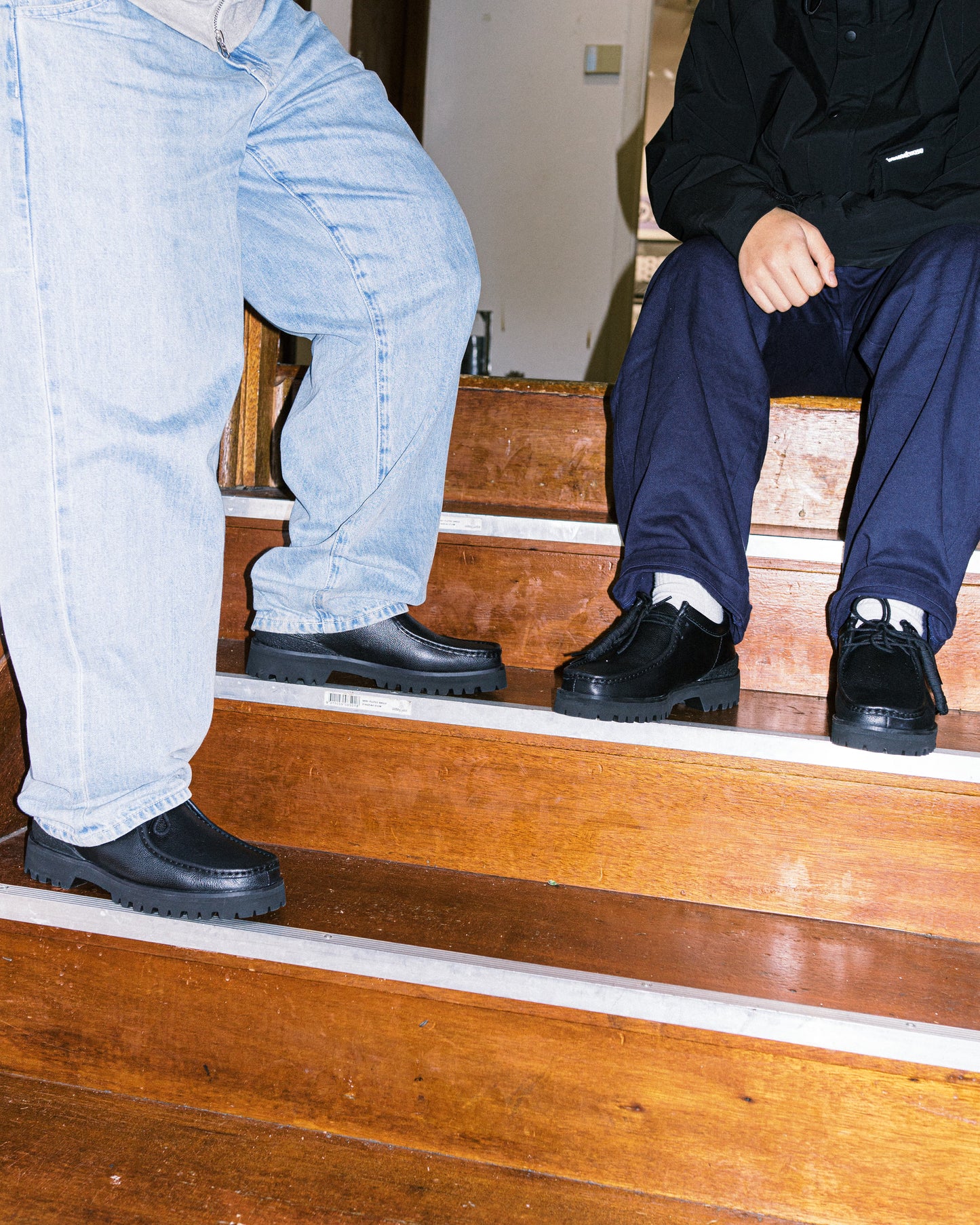 Clarks Originals - Wallabee Yukoner Black Scotch Grain Leather - Black