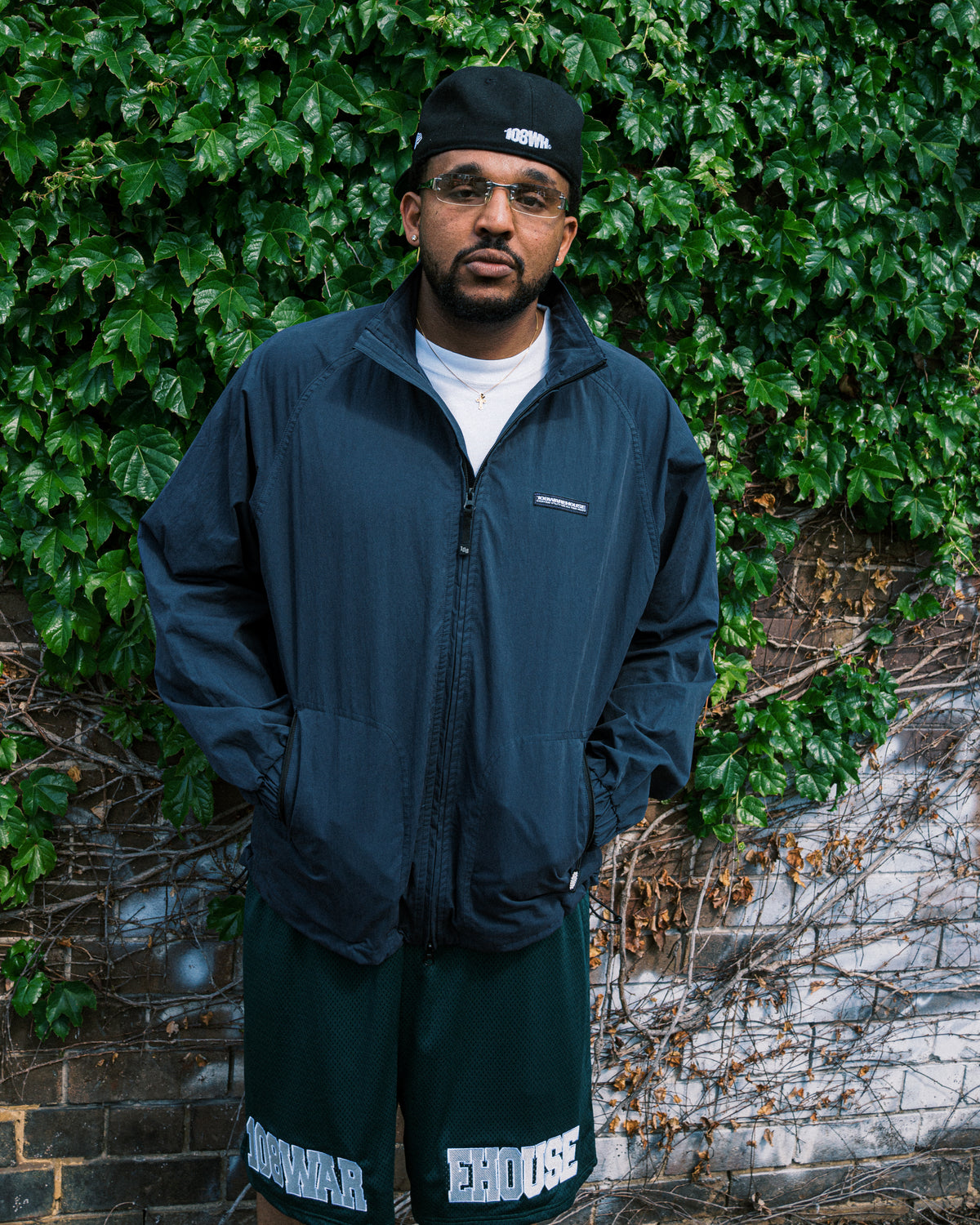 108WAREHOUSE - Zip Jacket - Dusty Navy