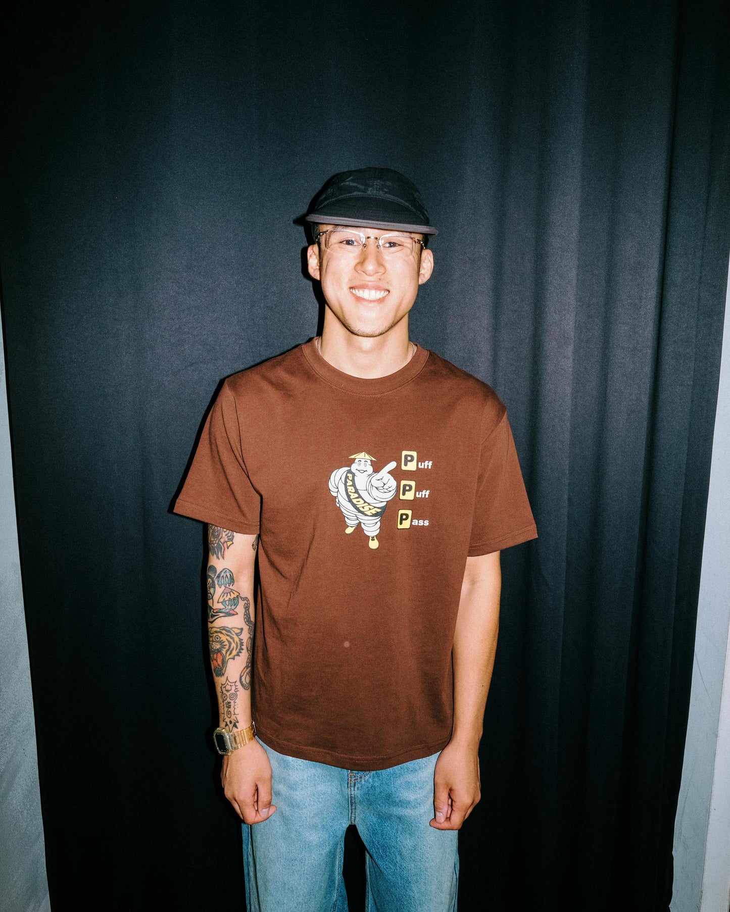 Paradise4Saigon - PPP Tee - Brown