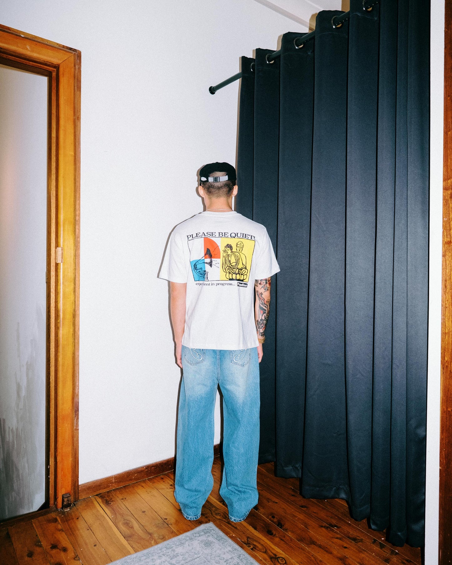 Paradise4Saigon - Meditation Tee - White