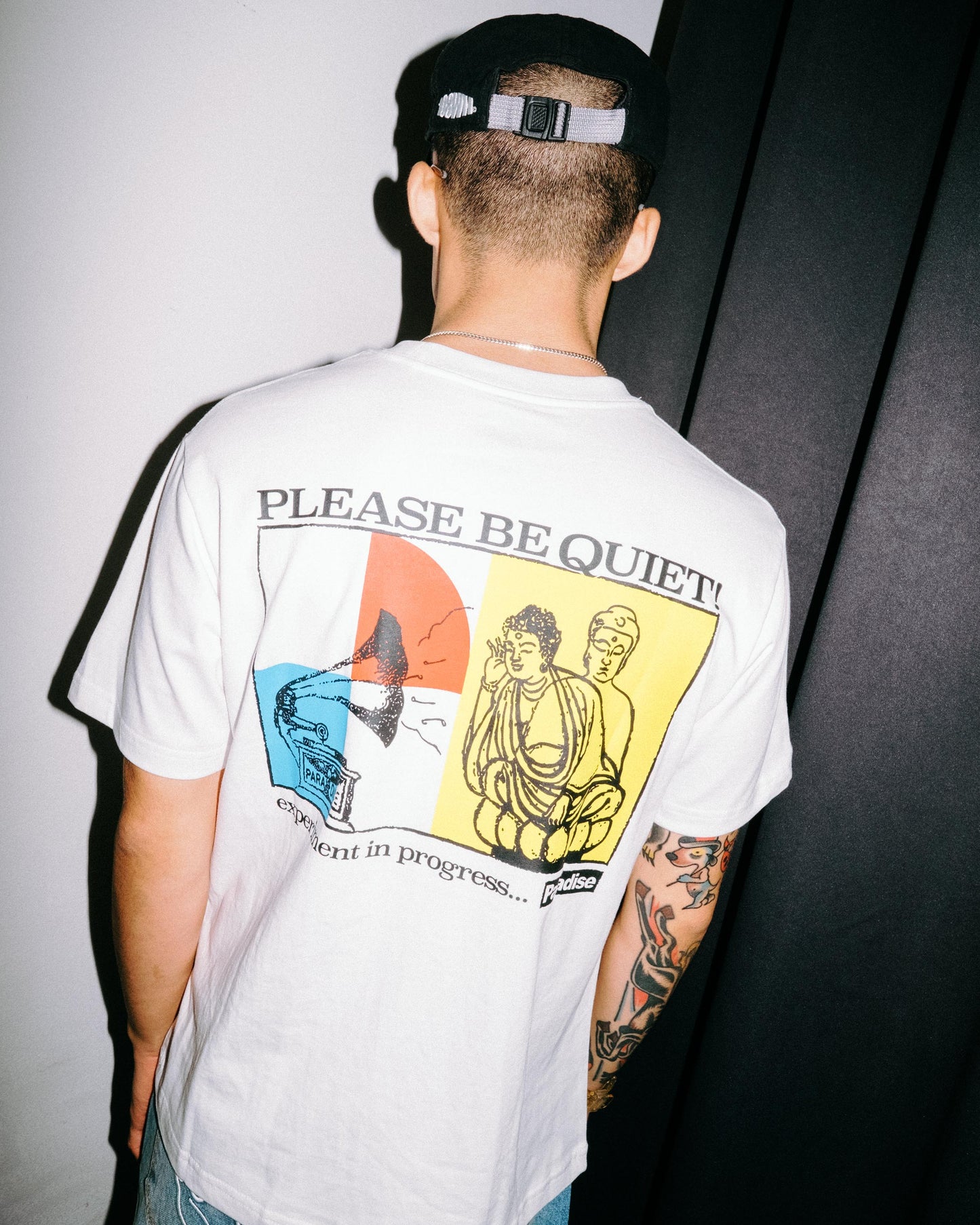 Paradise4Saigon - Meditation Tee - White