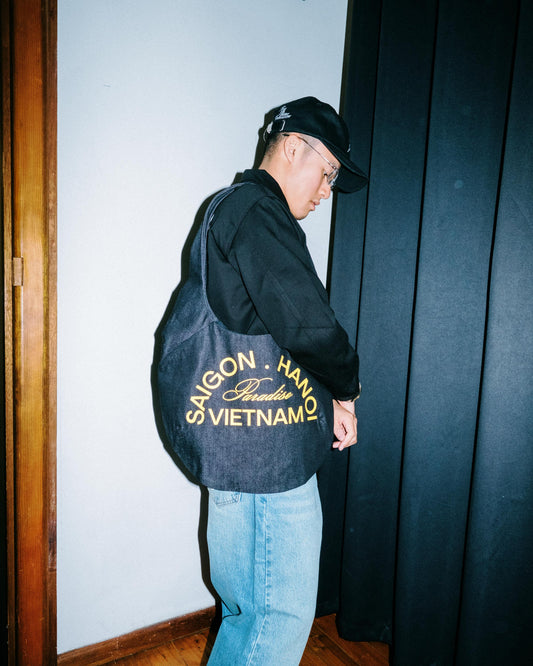 Paradise4Saigon - Unity Croissant Bag - Denim