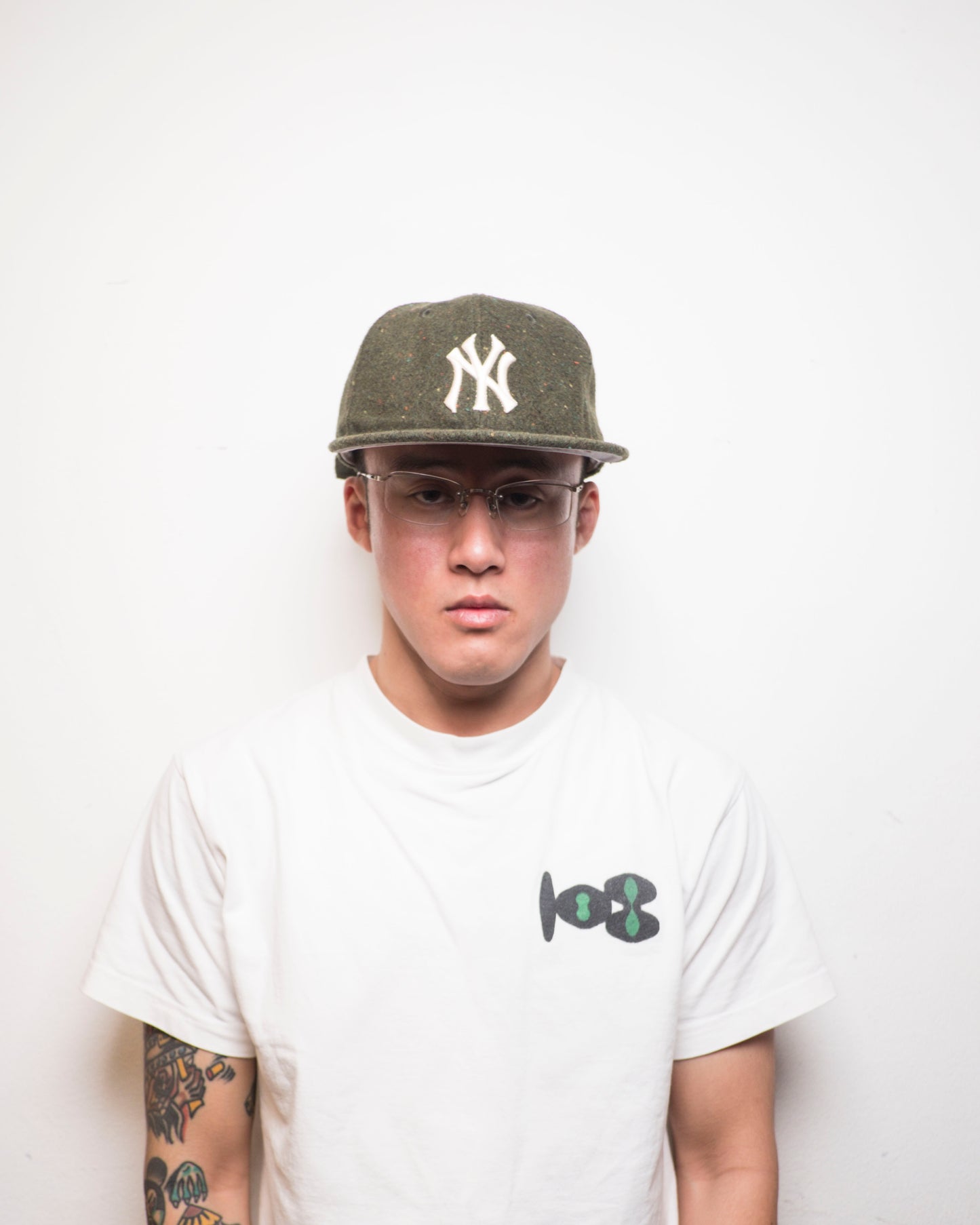 New Era - 9Fifty Retro Crown Speckled Wool NY Yankees - Green