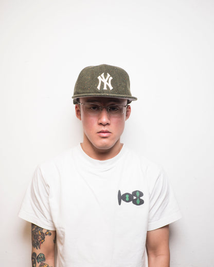 New Era - 9Fifty Retro Crown Speckled Wool NY Yankees - Green