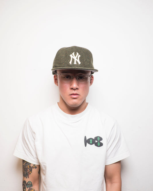 New Era - 9Fifty Retro Crown Speckled Wool NY Yankees - Green