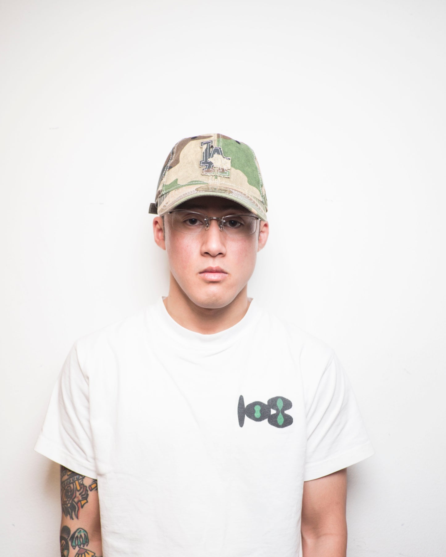 New Era - 9Twenty Frayed Woodland LA Dodgers - Camo