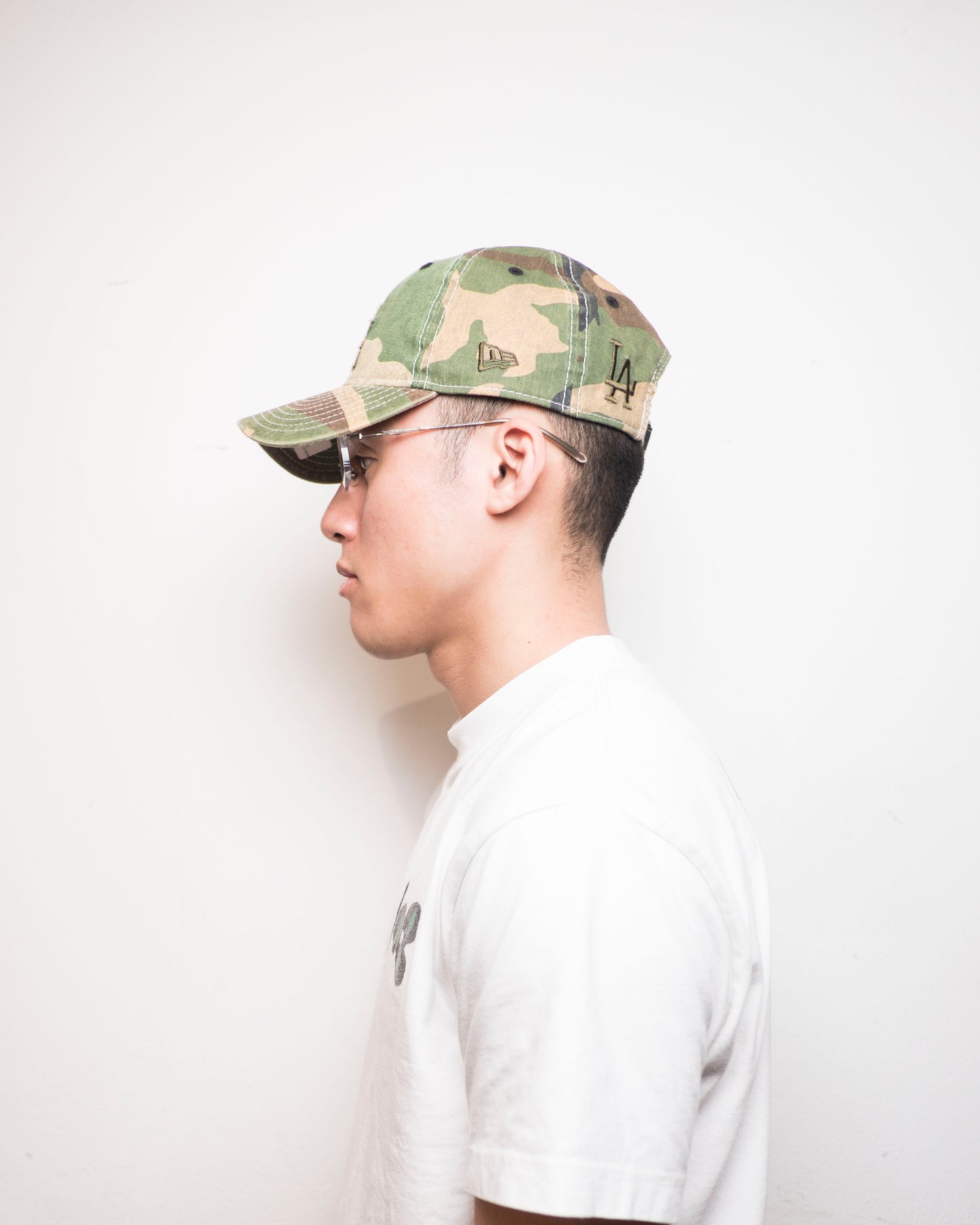 New Era - 9Twenty Frayed Woodland LA Dodgers - Camo