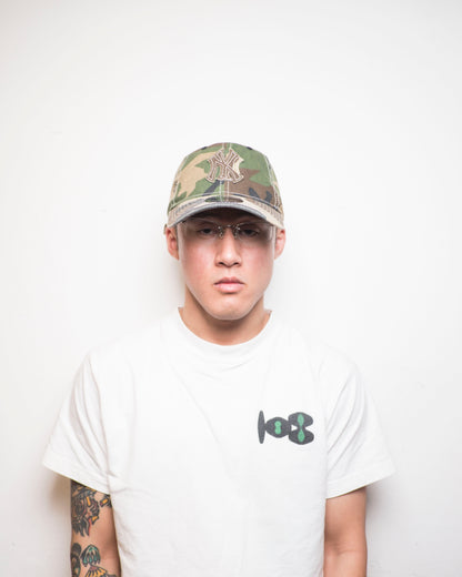 New Era - 9Twenty Frayed Woodland NY Yankees - Camo