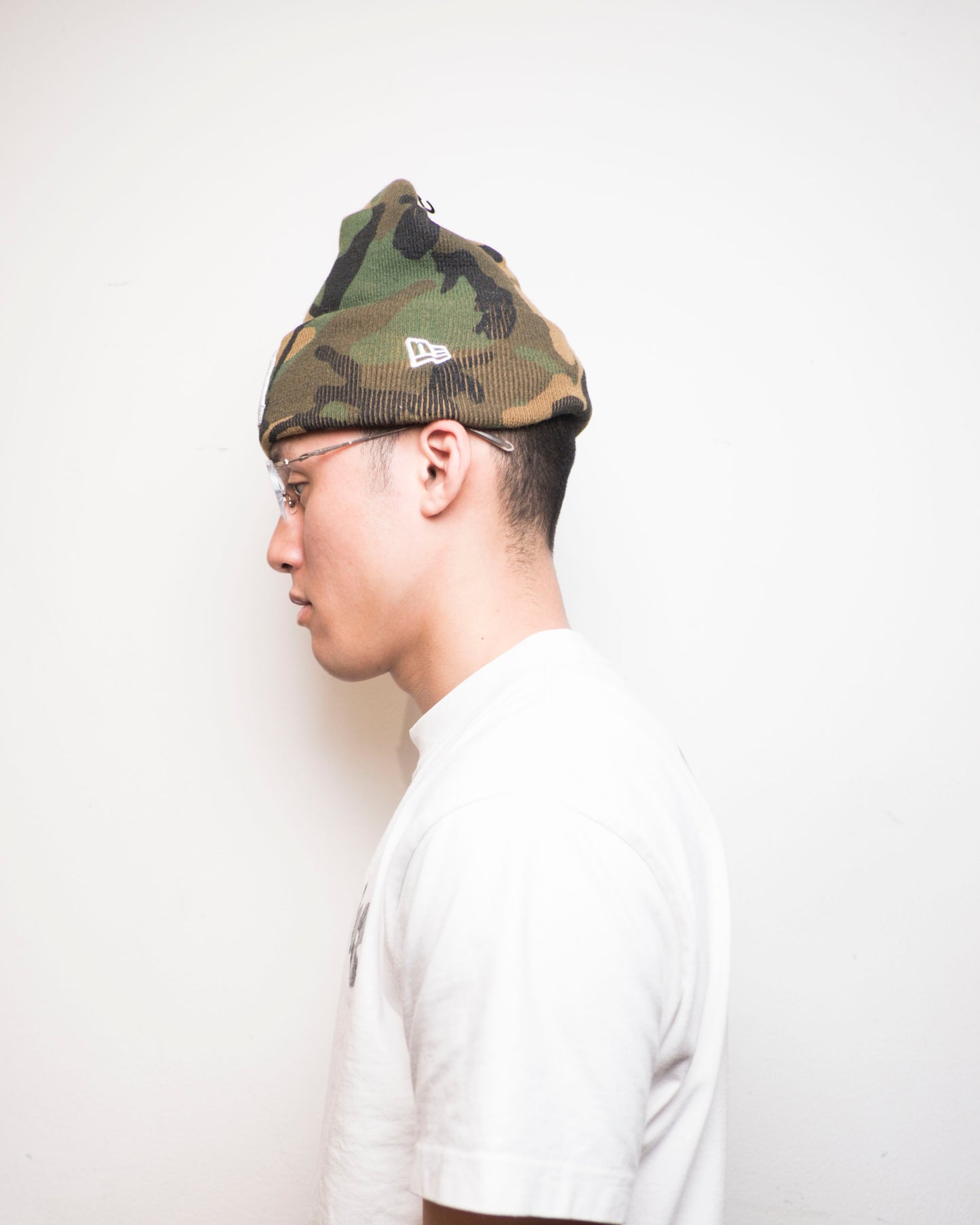New Era - Knit Beanie NY Yankees - Woodland Camo