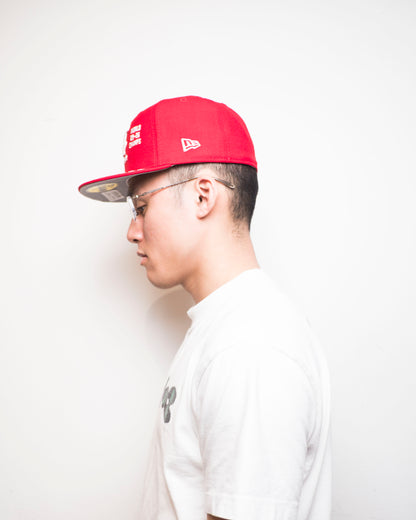 New Era - Judah 5950 All Over - Scarlet