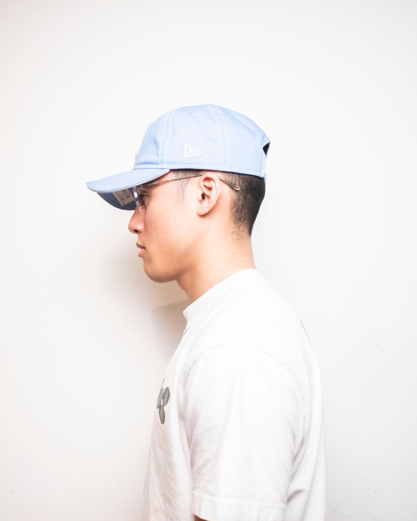 New Era - 9TWENTY A-FRAME NY Yankees Contrast Stitch - Sky Blue