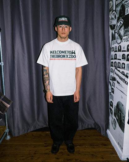 WELCOMETOTHEBRONXZOO - W'Phisto Tee - White