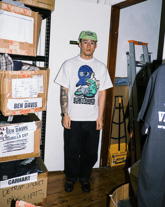 WELCOMETOTHEBRONXZOO - Domz Tee - White