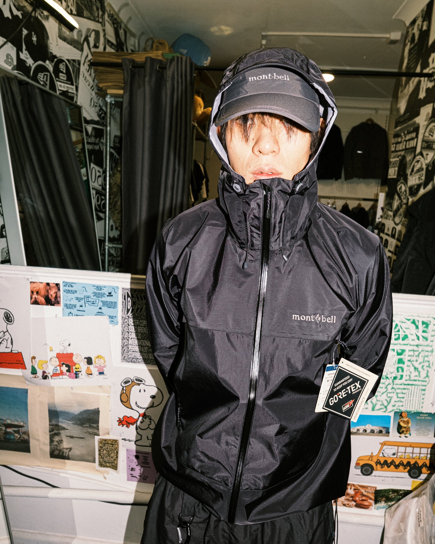 Montbell - Fishing Cap - Dark Grey