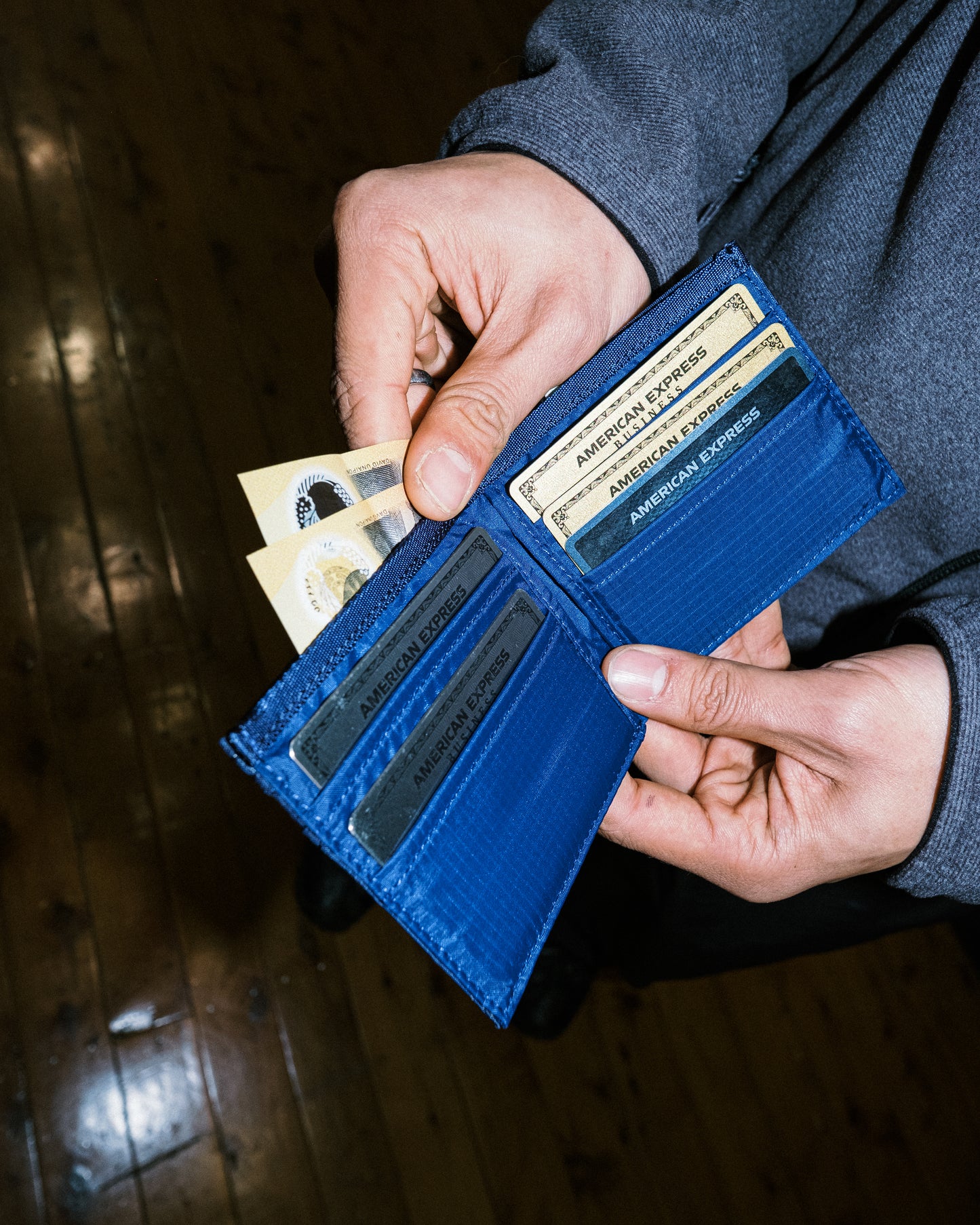 Montbell - Flat Wallet - Navy