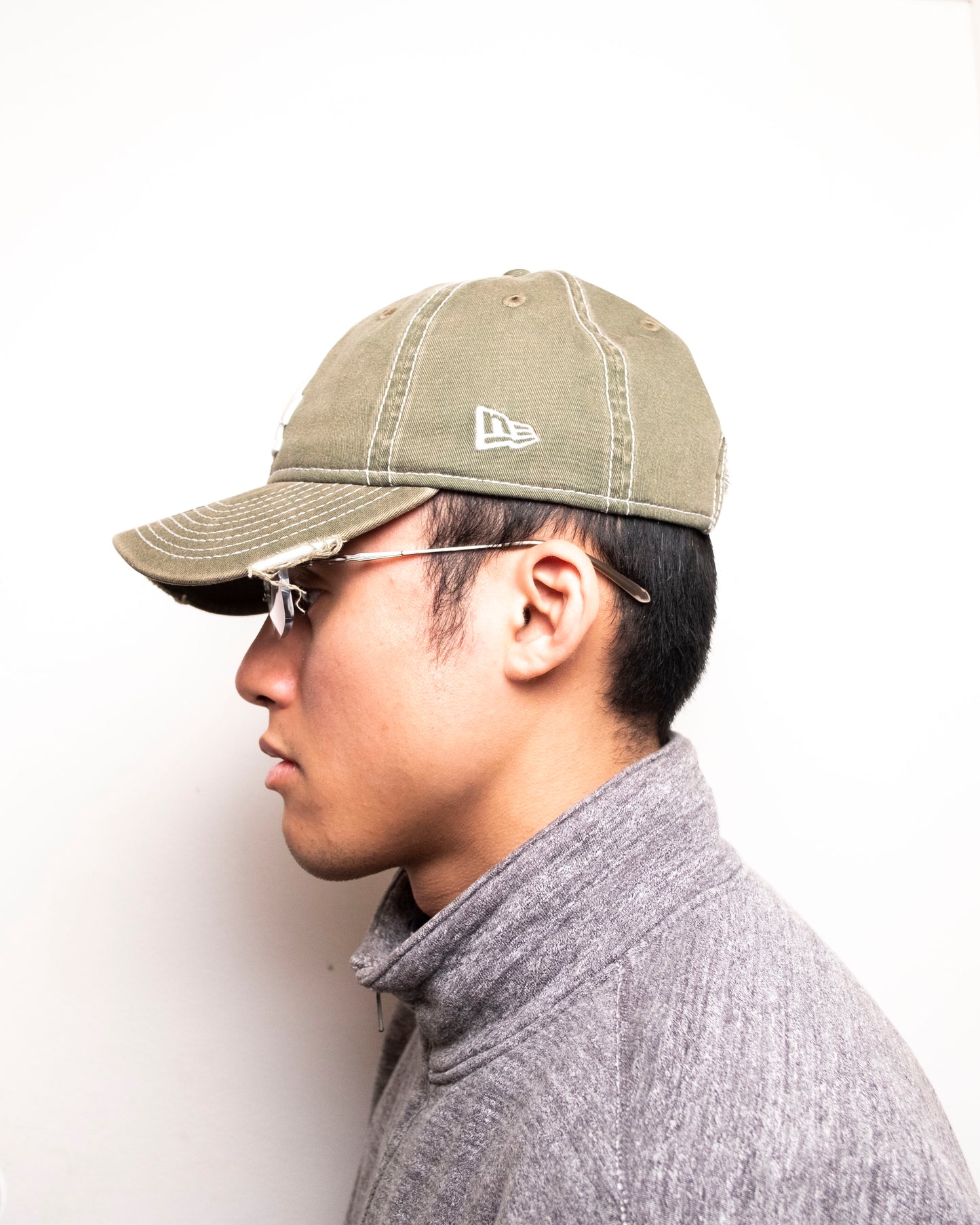 New Era - 9TWENTY Stencil Distressed LA Dodgers - Green Med
