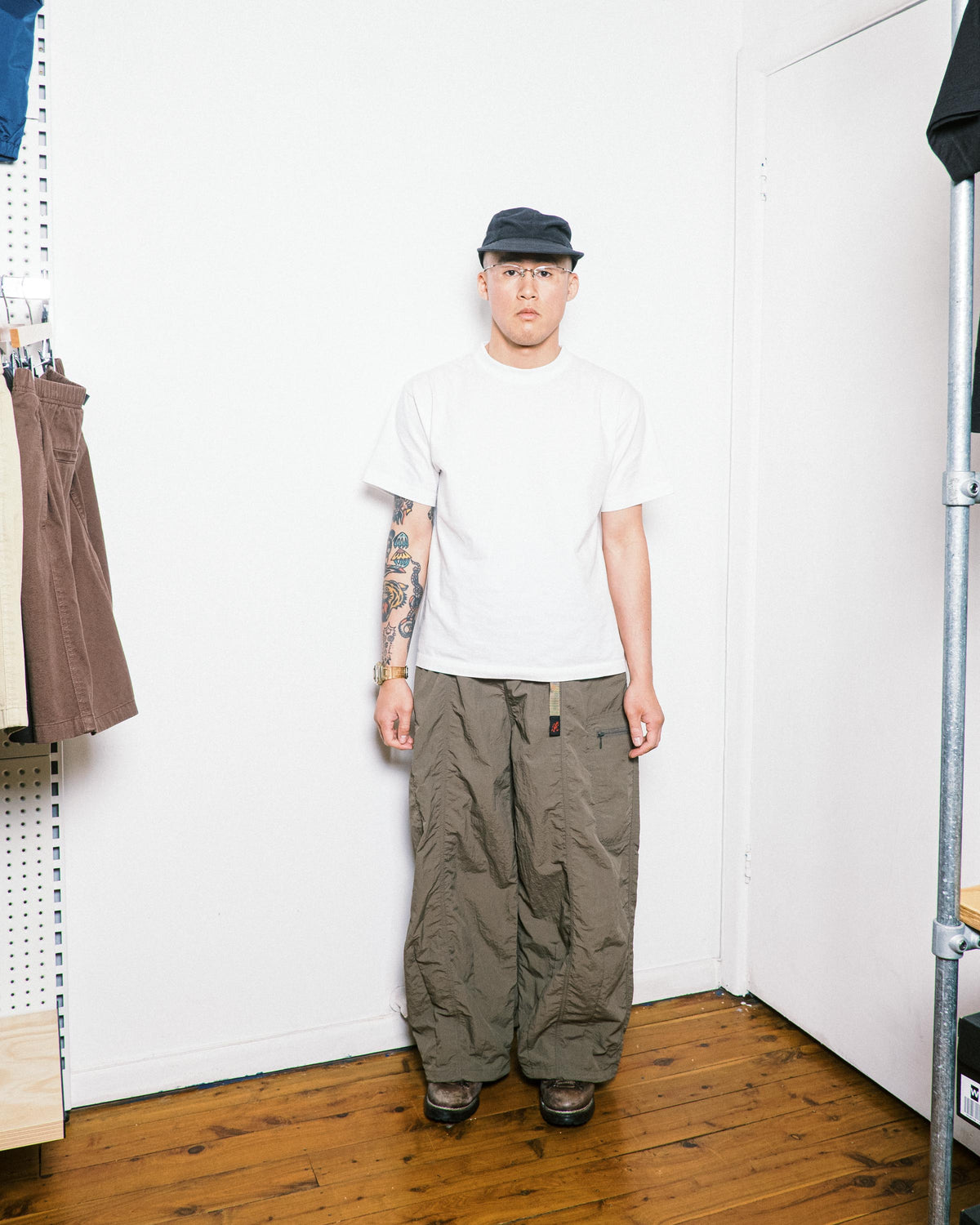 Gramicci - Nylon Loose Balloon Pant - Burnt Olive