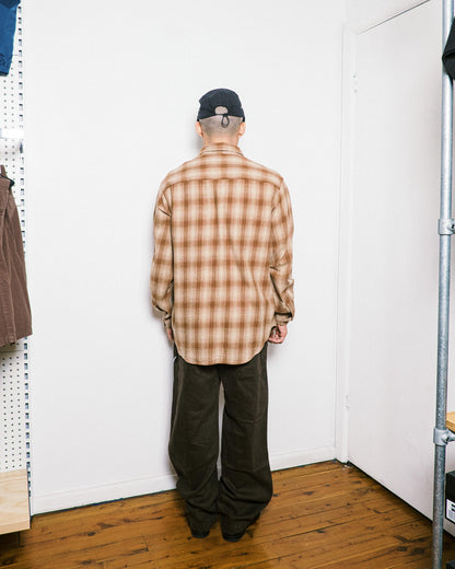 Gramicci - Piled Flannel Shirt - Sand