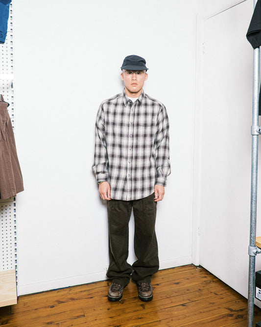 Gramicci - Piled Flannel Shirt - Slate
