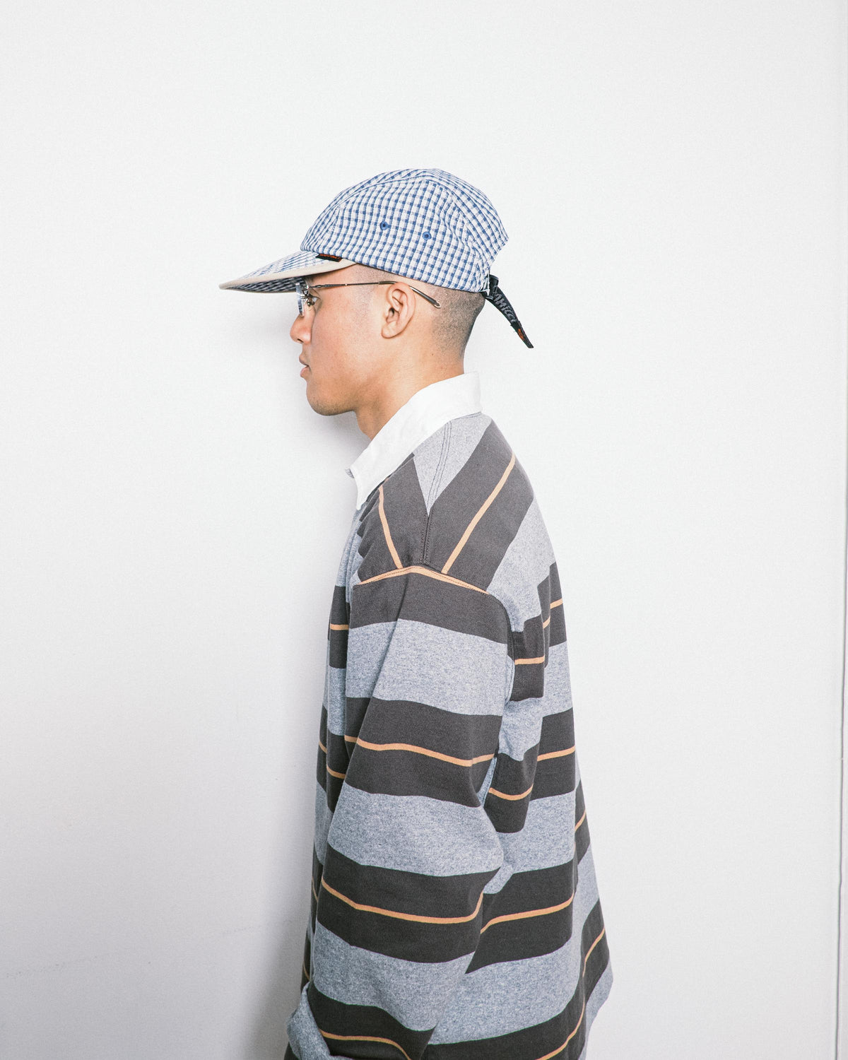 Gramicci - Dobby Plaid Long Bill Cap - Royal