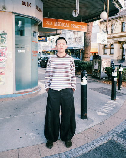 Melsign - Special Cutting Linen Trousers - Black