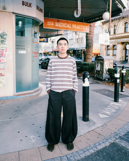 Melsign - Special Cutting Linen Trousers - Black