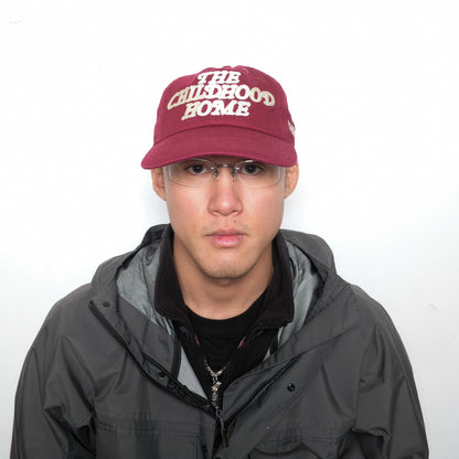 The Childhood Home - Ball Cap - Burgundy