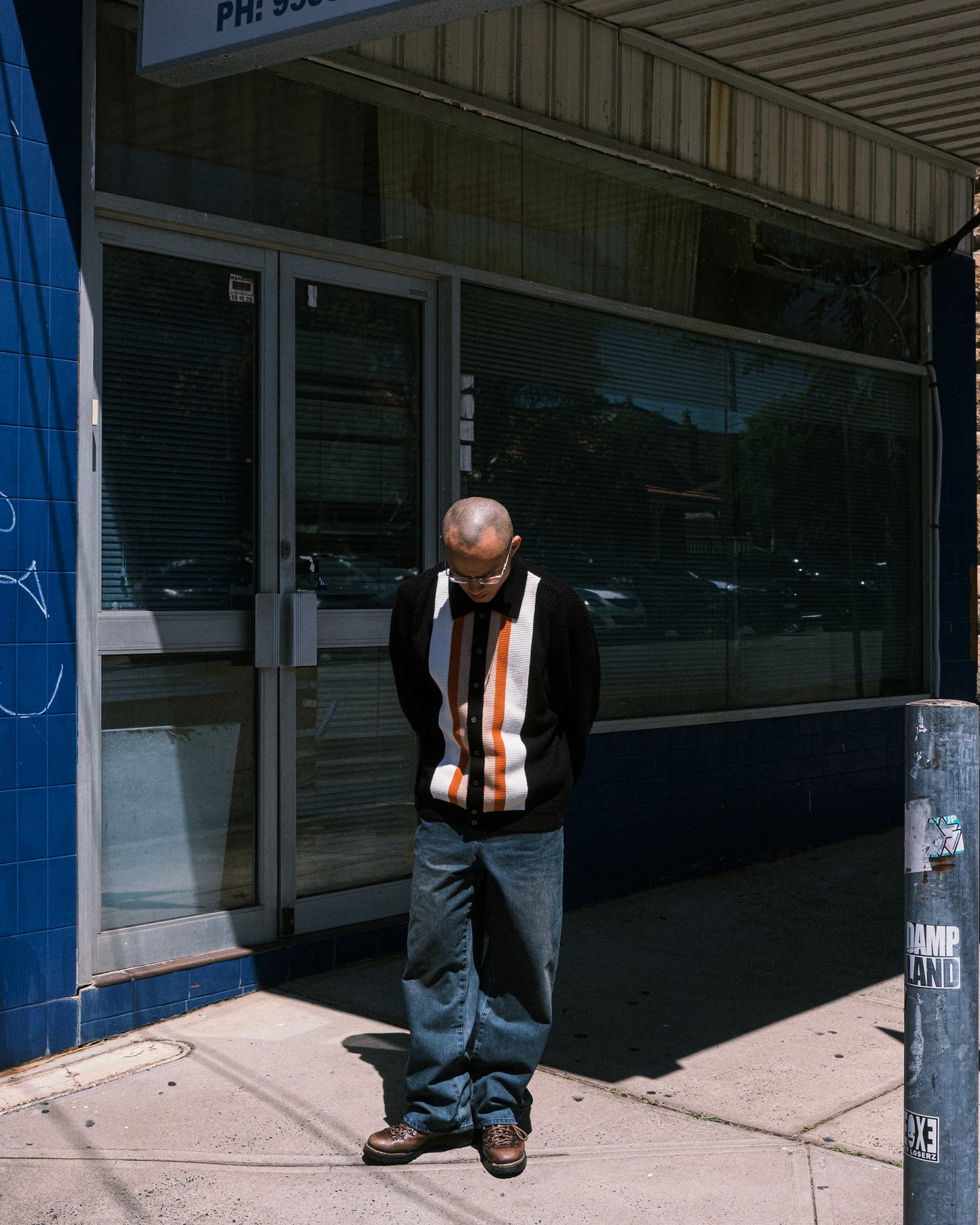 F-LAGSTUF-F - DENIM BAGGIE PANTS - Indigo