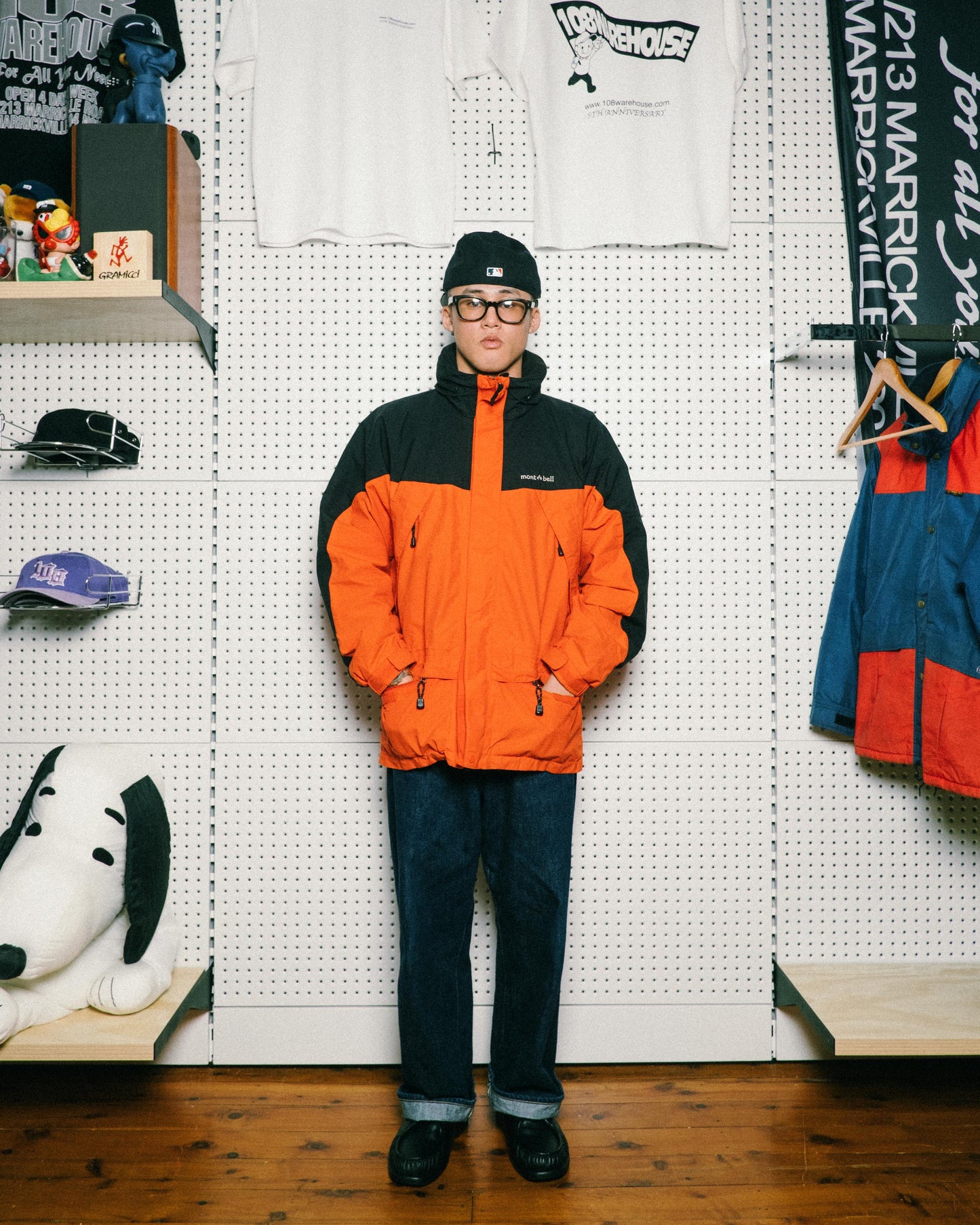 Montbell Orange / Black Gore-tex Jacket