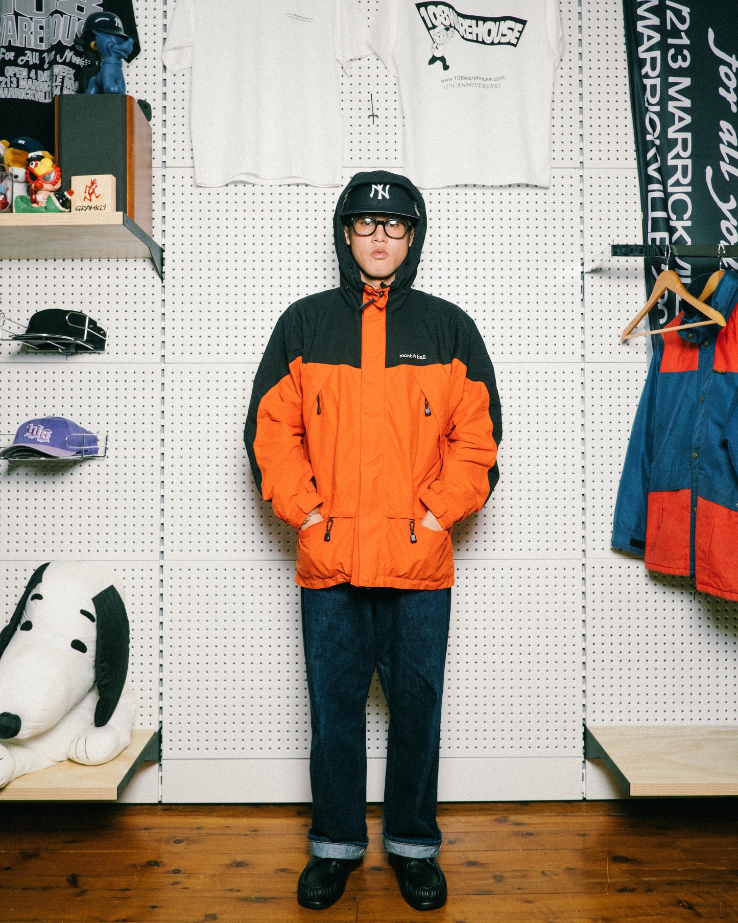 Montbell Orange / Black Gore-tex Jacket