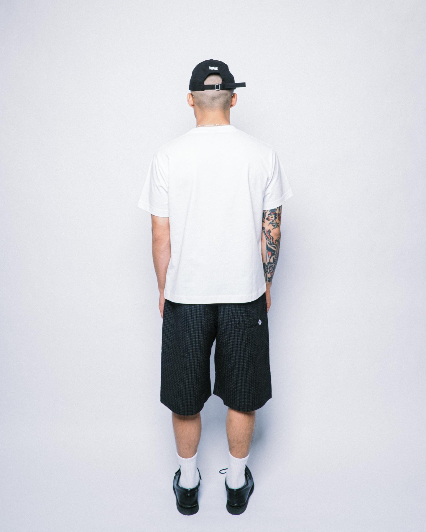 108WAREHOUSE - Border T-Shirt - White